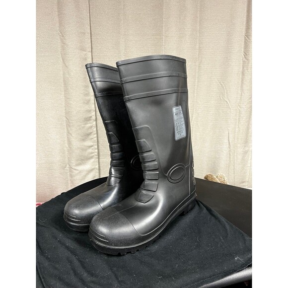 Portwest FW95 steel toe PVC rain boots wellies NWOT men’s size 12 - Picture 1 of 6